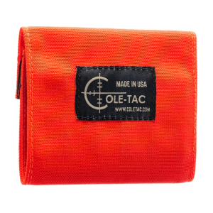 Cole-Tac Hunter Ammo Wallet 10 Round Cordura Nylon Blaze Orange - Cole-Tac