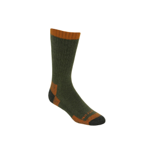 KENETREK Men's Glacier Heavyweight Crew Socks Merino Wool Green Large (9-12) 1 Pair
