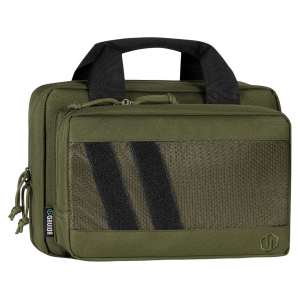 Savior Equipment Specialist Low Profile Double Pistol Case 13" Polyester Olive Drab - Savior Equipment