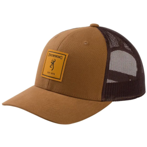 BROWNING Mens Rugged Hat Brown/Vintage Tan