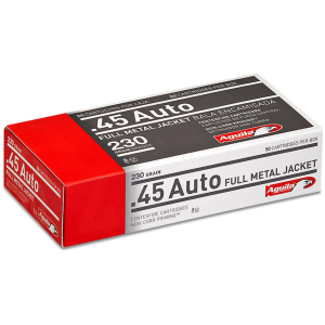Aguila 45 ACP Ammo 230 Grain Full Metal Jacket Box of 50