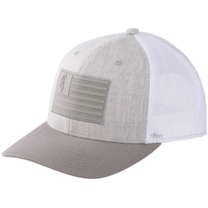 Browning Mens Recon Flag Hat Gray - Browning