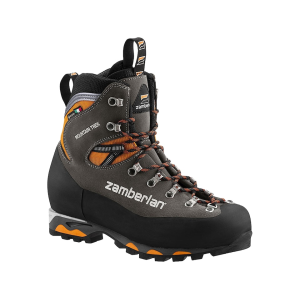 ZAMBERLAN Mountain Trek GTX RR Hunting Boots Leather Graphite/Orange Men's 11.5 D