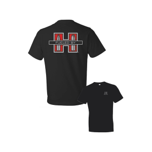 Hornady Men's Fueled By Short Sleeve Crew Neck T Shirt Black 2XL - Hornady