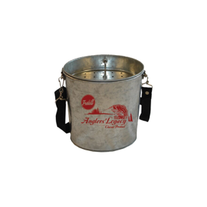 Frabill 2 Qt Galvanized Steel Wade Bait Bucket