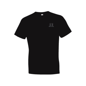 Hornady Men's Label Short Sleeve Crew Neck T Shirt Black XL - Hornady