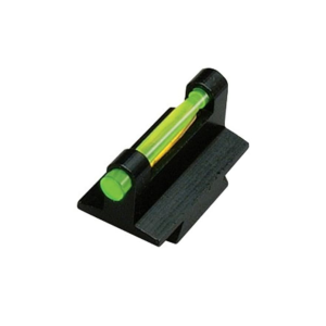 HIVIZ Muzzleloader & Rifle Front Sight .315" Height .375" Dovetail Steel Fiber Optic with 6 Interchangeable Lite Pipes