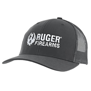 Ruger Mens Logo Meshback Hat Black