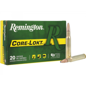 ington Core-Lokt 30-06 Springfield 150 Grain Jacketed Soft Point Box Of 20 Ammo