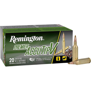 Remington Premier Varmint 17 Remington Fireball Ammo 20 Grain Remington AccuTip Polymer Tip Case of 200 (10 Boxes of 20) - Remington