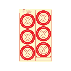 National Target International Bench Rest Shooters Target IBS 200 YD Hunter Rifle Paper 100PK - National Target