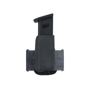 Safariland 074 Single Paddle Magazine Pouch Right Hand Beretta 8045F, HK USP 40, USP 9, STI, McCormick/Tripp, Para-Ordnance P-14 Polymer Fine-Tac Black - Safariland