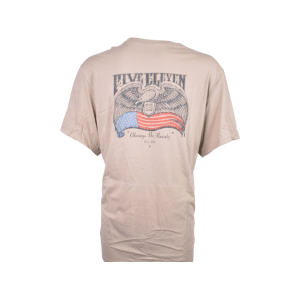 5.11 Men's Birds and Banners Short Sleeve Crew Neck T Shirt Desert Brush Large - 5.11
