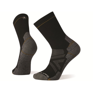 SMARTWOOL Men's Hike Full Cushion Crew Socks Black Large (9-11.5) Cushion Crew