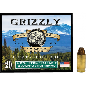 zzly Cartridge High Performance Handgun 380 ACP 90 Grain Jacketed Hollow Point Box Of 20 Ammo