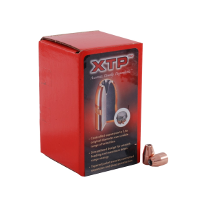 Hornady XTP 9mm Luger, 38 Super (355 Diameter) Bullets 115 Grain Jacketed Hollow Point with Cannelure Box of 100