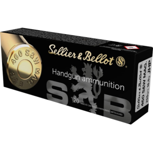 Sellier & Bellot 460 S&W Magnum Ammo 255 Grain Jacketed Hollow Point Box of 20