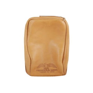 Protektor Standard Rear Shooting Rest Bag Leather Tan Unfilled - Protektor