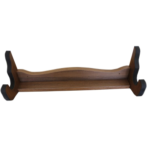 Rush Creek Creations Single Gun Wooden Gun Rack Walnut Laminate - Rush Creek Creations