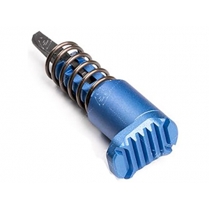 Strike Industries Extended Forward Assist Lightweight Low Profile AR-15 Aluminum Blue - Strike Industries