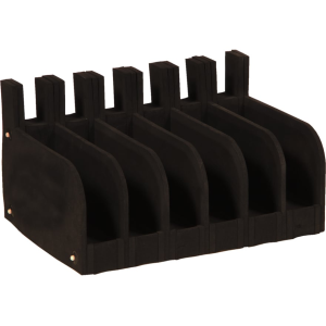 HySkore 6 Gun Modular Pistol Rack Closed Cell High Density Foam Black - Hyskore