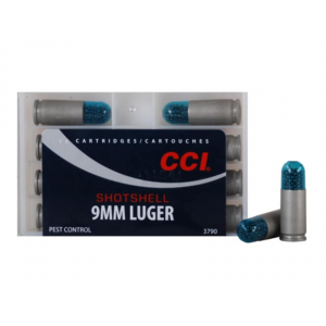 CCI Shotshell 9mm Luger Ammo 53 Grain Lead Shot Box Of 10