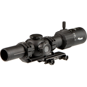 Sig Sauer Tango MSR Rifle Scope 1-8x 24mm Illuminated MSR-BDC8 Reticle Matte Black