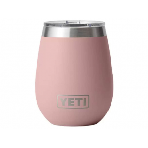 YETI Rambler Wine Tumbler 10 oz with Magslider Lid Sandstone Pink