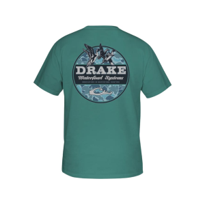 Drake Men's Old School Circle Short Sleeve Crew Neck T Shirt Canton XL - Drake