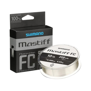 Shimano Mastiff FC Fluorocarbon Fishing Line 10lb 200yd Clear