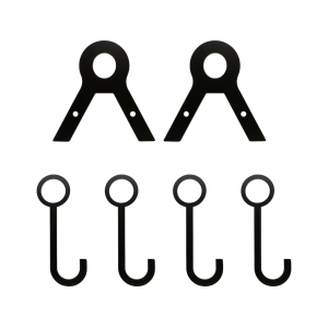 MidwayUSA Steel Target Gong Hangers - Midwayusa