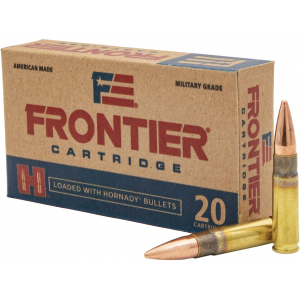 ntier Cartridge Military Grade 300 AAC Blackout 125 Grain Full Metal Jacket Box Of 20 Ammo