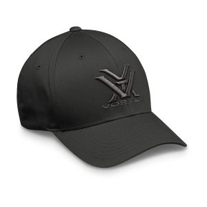 VORTEX OPTICS Mens Flexfit Logo Hat Small/Medium Shadow