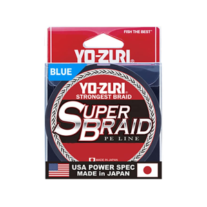 Yo-Zuri Superbraid Braided Fishing Line 20lb 300yd Blue