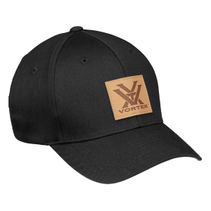 VORTEX OPTICS Mens Barneveld 608 Flexfit Hat Small/Medium Black