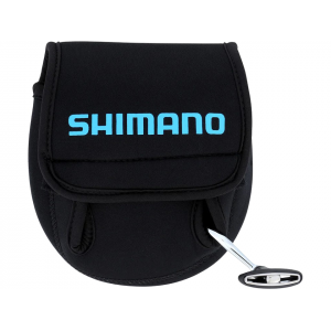 Shimano Neoprene Spinning Reel Cover Medium Black