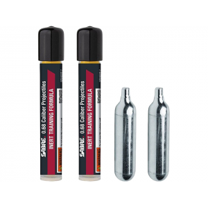 SABRE Inert Projectiles 14PK with 2 CO2 Cartridges