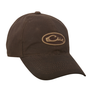 Drake Mens Waxed Canvas Hat Brown - Drake
