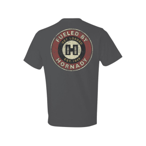 Hornady Men's Gas Station Short Sleeve Crew Neck T Shirt Tar XL - Hornady