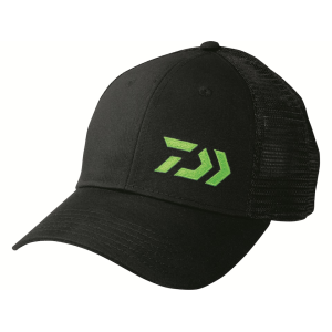 Daiwa Mens D-VEC Classic Trucker Hat Black - Daiwa