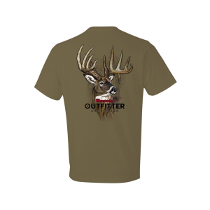 Hornady Men's Big Buck Short Sleeve Crew Neck T Shirt Coyote XL - Hornady