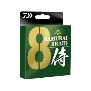 Daiwa Samurai X8 Braided Fishing Line 20lb 165yd Dark Green - Daiwa
