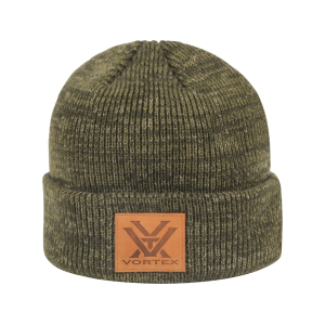 VORTEX OPTICS Mens Northern Pass Beanie Olive Heather