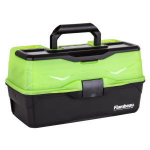 Flambeau Classic 3 Tray Tackle Box Green/Black