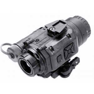 N-VISION NOX18 Thermal Monocular 640x480 Resolution 60Hz 18mm Lens 12 micron Sensor with Rechargeable Battery and Weapon Mount