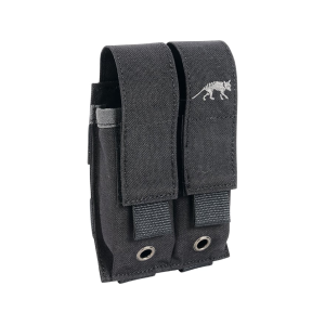 Tasmanian Tiger MOLLE Double Pistol Magazine Pouch MKII Black - Tasmanian Tiger