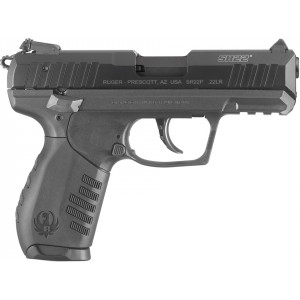 RUGER Sr22pb 22lr Pistol 3.5" Barrel 10+1 Round Black