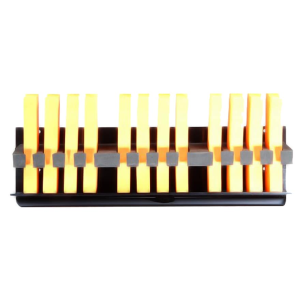 Hyskore Modular Magazine Rack 12 AR-15 Magazines Closed Cell High Density Foam Black - Hyskore