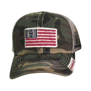 Hornady Mens Blister Flag Hat Camo - Hornady