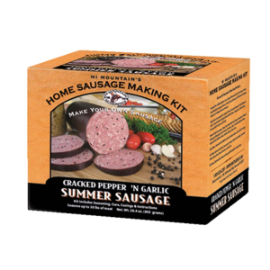 Hi Mountain Cracked Pepper 'N Garlic Summer Sausage Kit